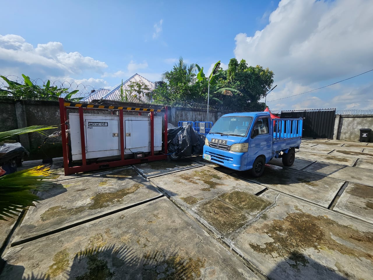 Standby Generator & Dispatch Vehicle